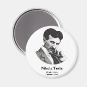 Young Tesla Magneet (Voorkant / Achterkant)