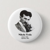 Young Tesla Ronde Button 5,7 Cm (Voorkant)