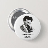 Young Tesla Ronde Button 5,7 Cm (Voorkant /achterkant)