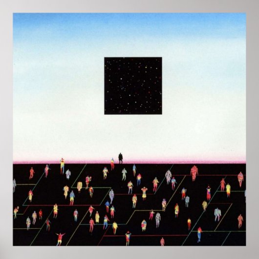 Young the Giant Mirror Master Album Poster (Voorkant)