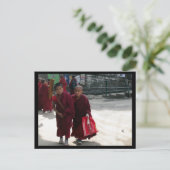 Young Tibetan Buddhist Monks, Dharamsala, India Briefkaart (Staand voorkant)