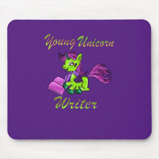 Young Unicorn Writer Muismat (Voorkant)