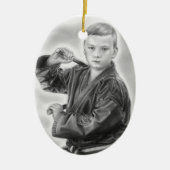 Young Warrior Keramisch Ornament (Voorkant)