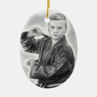 Young Warrior Keramisch Ornament