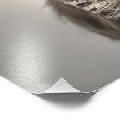 Young Warthog | Digitaal afdrukken |Baby dierenpri Foto Afdruk (Hoek)