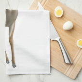 Young Whitetail Buck Kitchen Towel Theedoek (Quarter Fold)