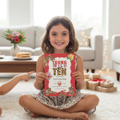 Young Wild and Ten Tiger Jungle Birthday Kaart