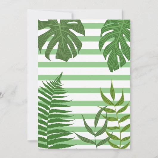 Young Wild and Three 3rd Birthday Kaart (Achterkant)