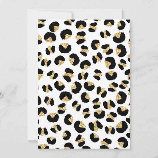 Young Wild and Three Leopard Boy 3rd Birthday Kaart (Achterkant)