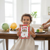 Young Wild and Three Tiger Tropical Birthday Kaart