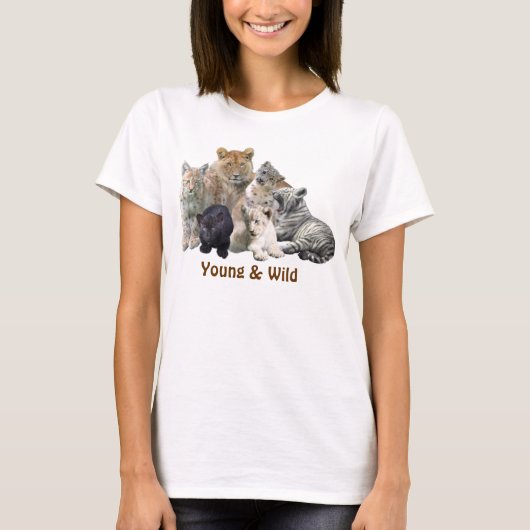 Young & Wild Art T-shirt (Voorkant)