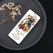 Young Wild Drie 3rd Birthday Kinder Cute Tiger Kaart