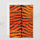 Young, Wild & Drie | Punk Tijger Kaart (Achterkant)