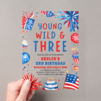 Young Wild en Drie 4 juli 3e verjaardagsfeestje