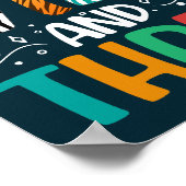 Young Wild en drie grappige meisje jongen 3e verja Poster (Hoek)