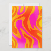 Young Wild en Drie - Groovy  Kaart (Achterkant)