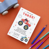 Young Wild en Drie Monstertrucks Kaart