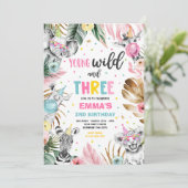 Young Wild en drie Safari Oerwouden Kaart (Staand voorkant)