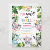 Young Wild en drie Safari Oerwouden Kaart (Voorkant)