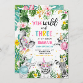 Young Wild en drie Safari Oerwouden Kaart