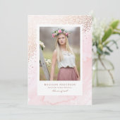 Young Wild en Free Afstuderen Aankondiging (Staand voorkant)