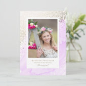 Young Wild en Free Afstuderen Aankondiging (Staand voorkant)