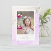 Young Wild en Free Afstuderen Aankondiging (Staand voorkant)