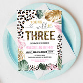 Young Wild en Three Leopard drukken Oerwoud verjaa Kaart