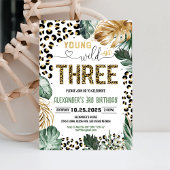 Young Wild en Three Leopard drukken Oerwoud verjaa Kaart