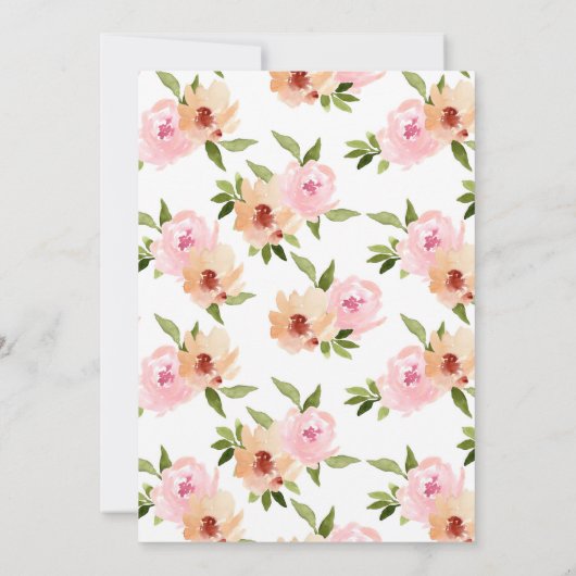 Young Wild en Three Woodland verjaardagsuitnodigin Kaart (Achterkant)