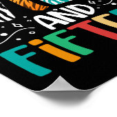 Young Wild en vijftien 15e verjaardag 15 jaar oud Poster (Hoek)