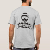 "Young Wild Free" Gray Sledders.com T-shirt (Achterkant)