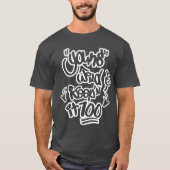 Young Wild & Houeping it 100 T-shirt (Voorkant)