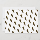 Young Wild & Three Animal Girl Foto Verjaardag Kaart (Achterkant)