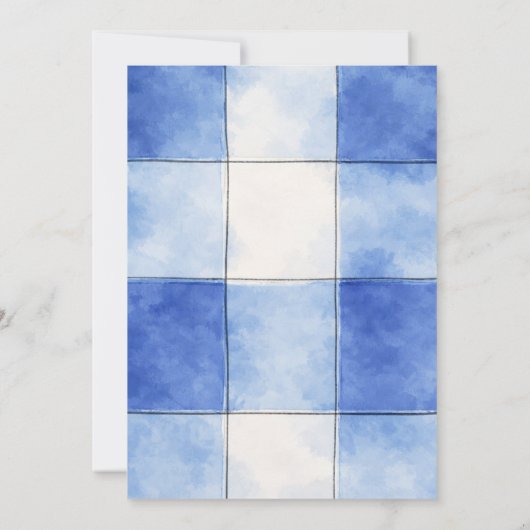 Young Wild & Three Blue Retro Boy 3rd Birthday  Kaart (Achterkant)