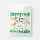 Young Wild & Three Boys derde verjaardagsfeestje Bedankzakje (Voorkant)