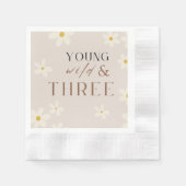 Young Wild & Three Cocktail servetten (Voorkant)