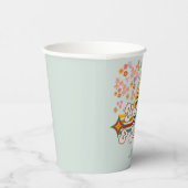 Young Wild & Three Daisy Hippie Van Derde Verjaard Papieren Bekers (Rechts)