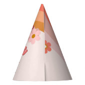 Young Wild & Three Groovy Daisy 3rd Verjaardagsfee Feesthoedjes (Achterkant)