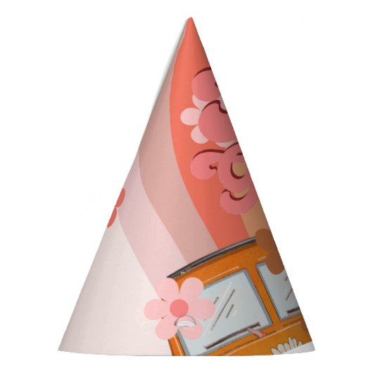 Young Wild & Three Groovy Daisy 3rd Verjaardagsfee Feesthoedjes (Links)