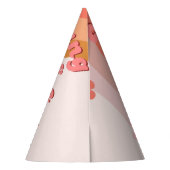 Young Wild & Three Groovy Daisy 3rd Verjaardagsfee Feesthoedjes (Achterkant)