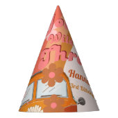 Young Wild & Three Groovy Daisy 3rd Verjaardagsfee Feesthoedjes (Voorkant)