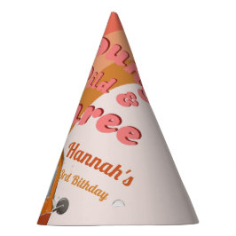 Young Wild & Three Groovy Daisy 3rd Verjaardagsfee Feesthoedjes