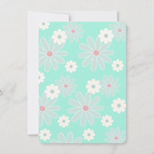 Young Wild & Three Hippie Birthday Party Kaart (Achterkant)