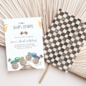 Young, Wild & Three Monster Truck 3e verjaardag Kaart