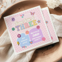 Young Wild & Three Preppy Patch 3e verjaardagsfees