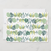 Young Wild & Three Safari Oerwoud Birthday Kaart (Achterkant)