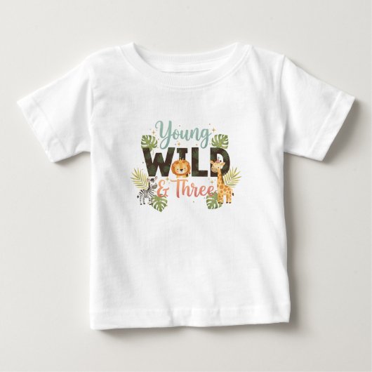 Young Wild & Three - Safari Verjaardag (Voorkant)