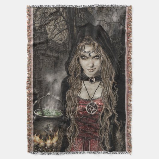 Young Witch Deken (Voorkant Verticaal)