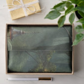 Young Witch in Mystical Forest Ritual Tissuepapier (Geschenk)